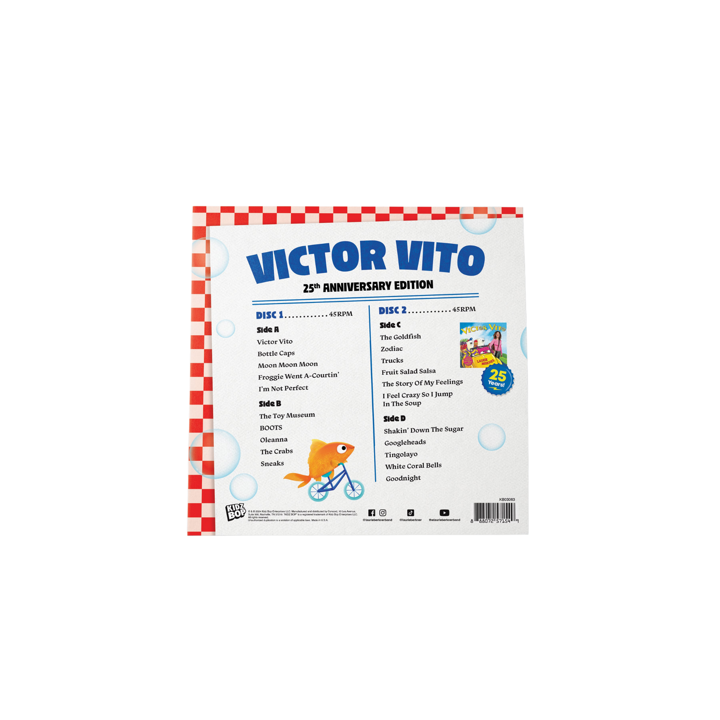 Victor Vito 25th Anniversary Vinyl