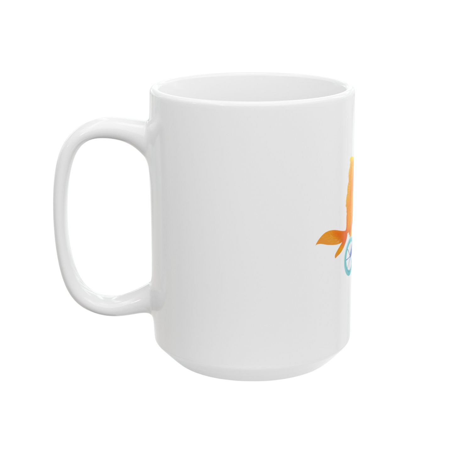 Goldfish Mug - White
