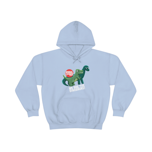 We Are the Dinosaurs! Adult Hoodie