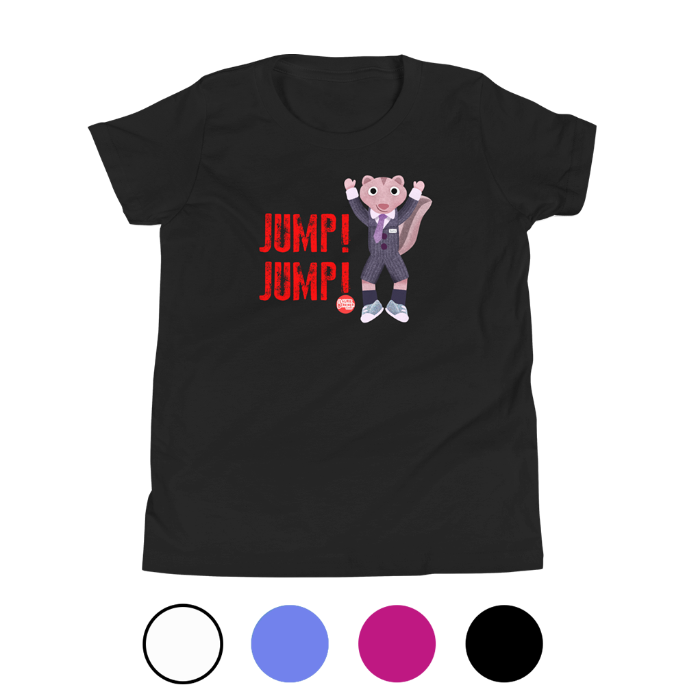 Jump! Jump! Chipmunk Youth T-Shirt