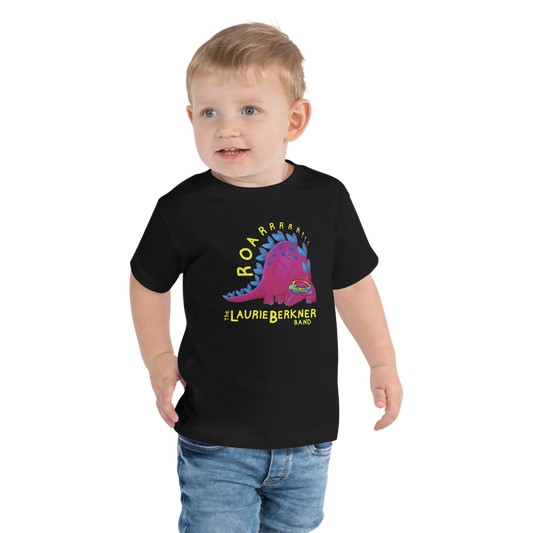 Dino Roar Toddler T-Shirt (Black)