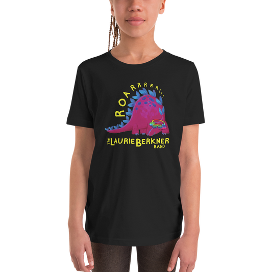 Dino Roar Youth T-Shirt (Black)
