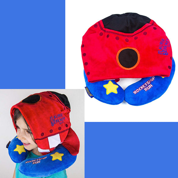 Rocket Ship - Hoodie Pillows