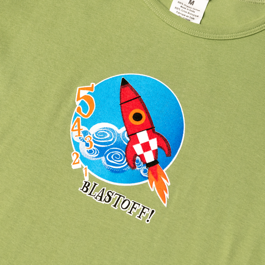 Blast Off Youth T-Shirt (Green)