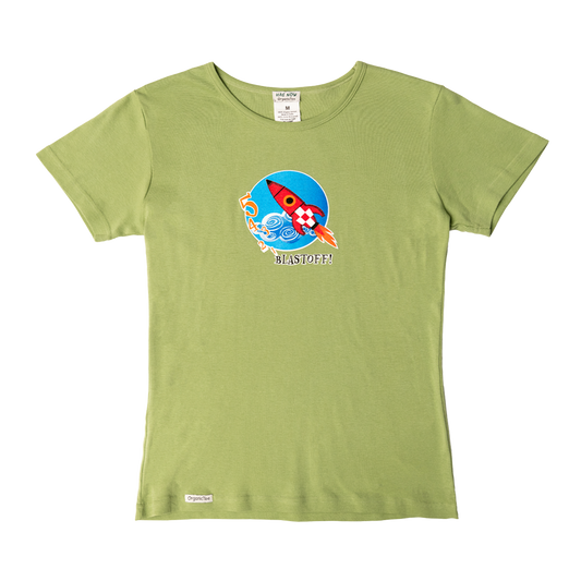 Blast Off Youth T-Shirt (Green)