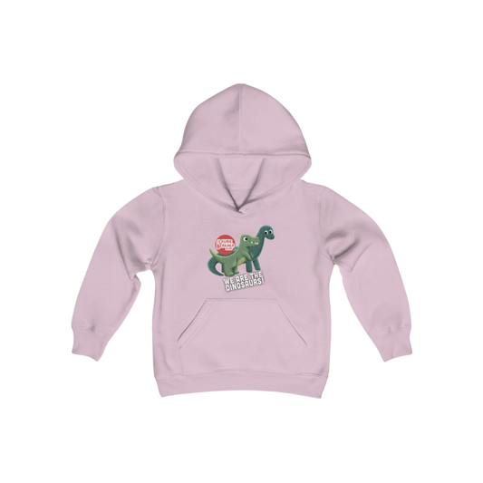 We Are the Dinosaurs! Youth Hoodie