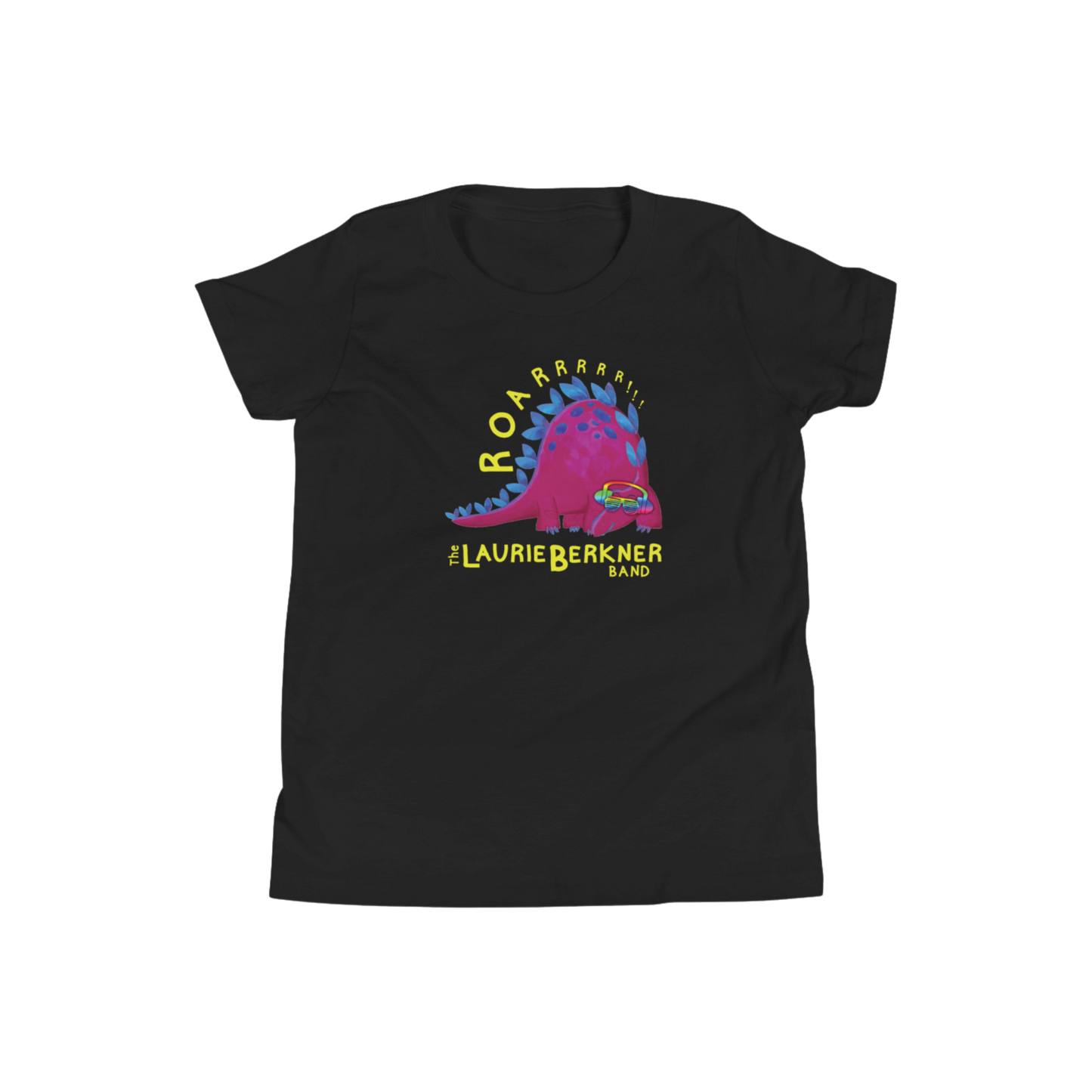 Dino Roar Youth T-Shirt (Black)