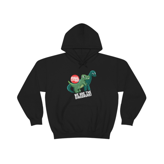 We Are the Dinosaurs! Adult Hoodie