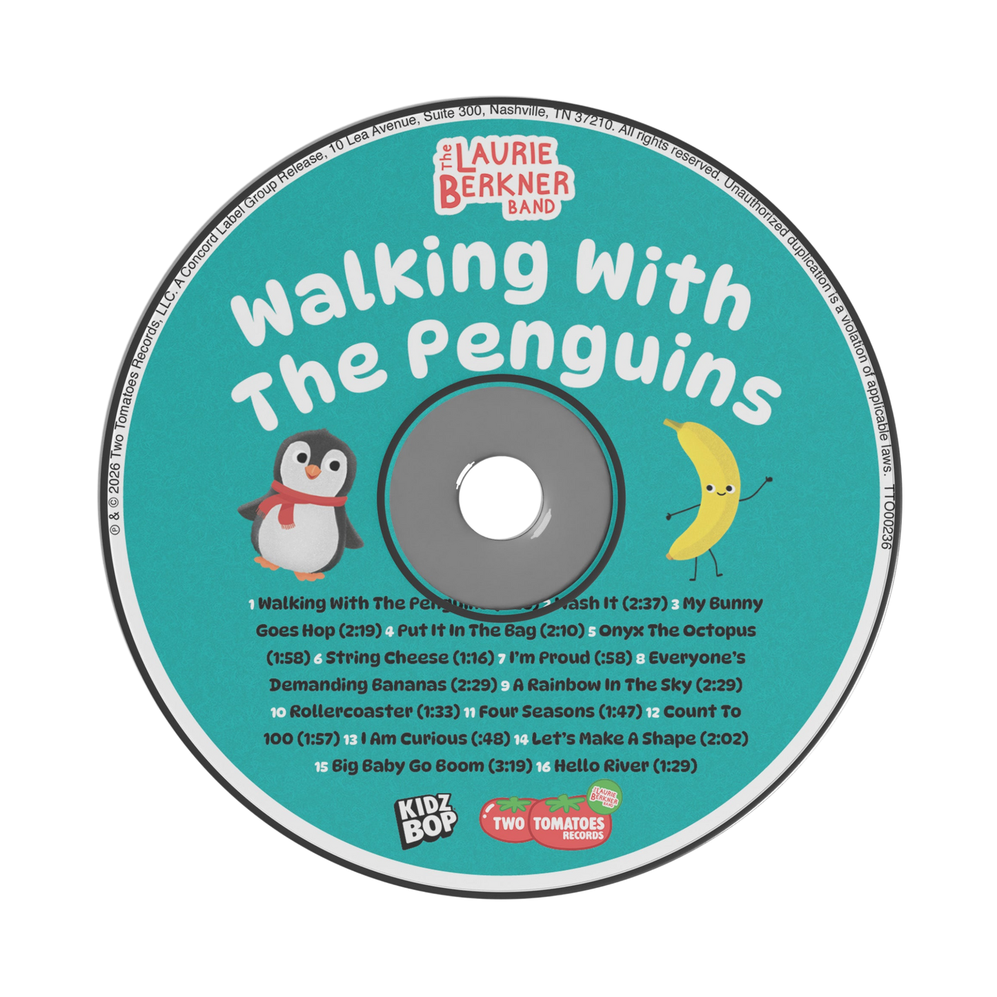 Walking With The Penguins - CD
