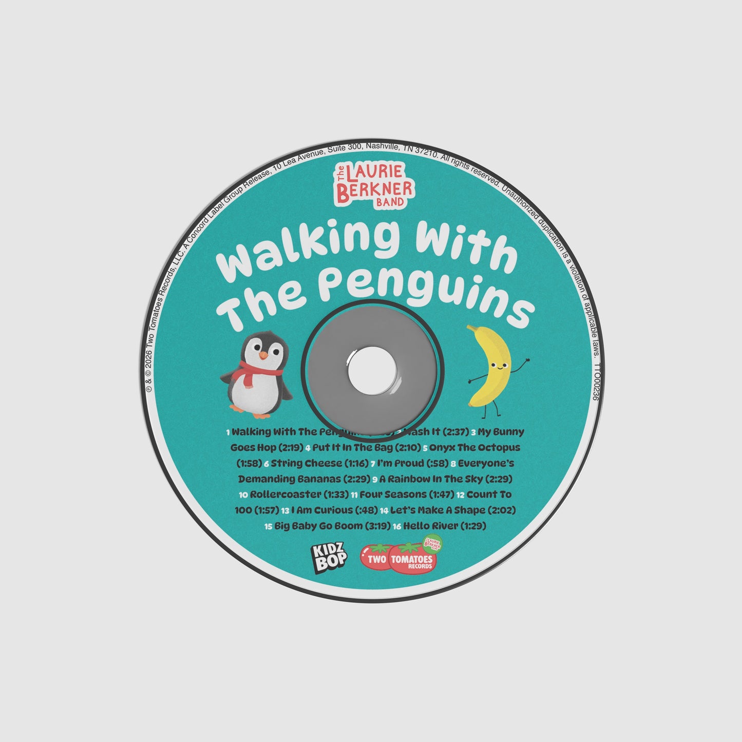 Walking With The Penguins - CD