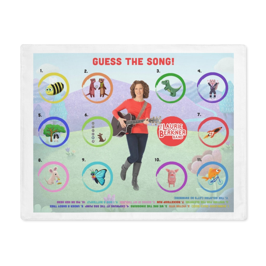 Guess The Song Placemat
