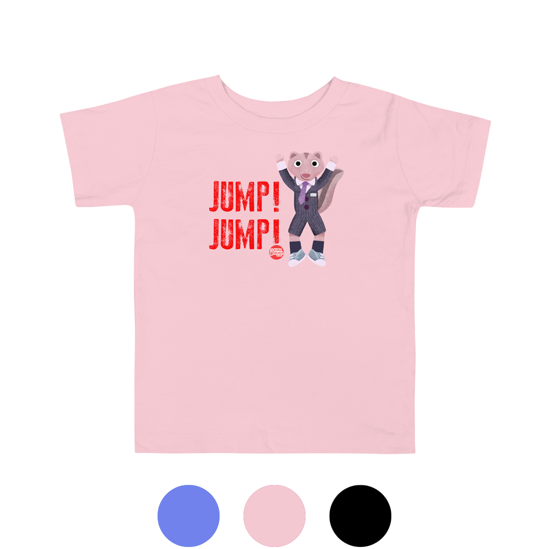 Jump! Jump! Chipmunk Toddler T-Shirt