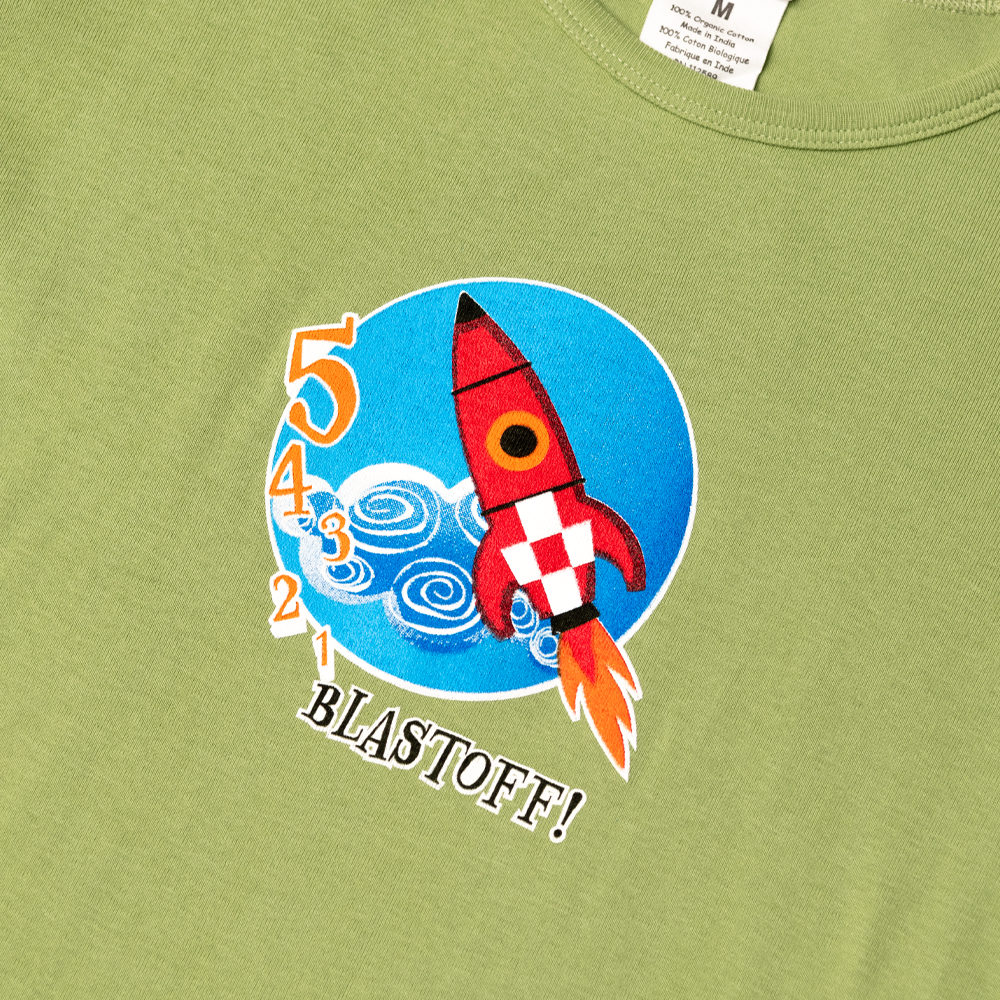 Blast Off Youth T-Shirt (Green)