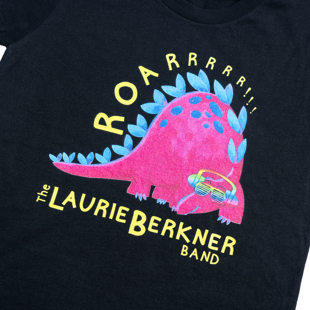 Dino Roar Youth T-Shirt (Black)