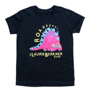 Dino Roar Youth T-Shirt (Black)