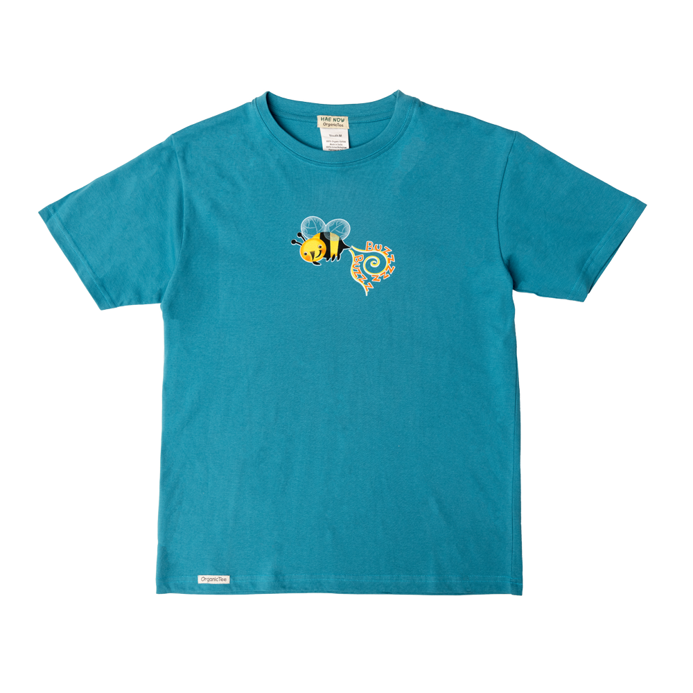 Bee Youth T-Shirt (Teal)