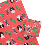 Load image into Gallery viewer, Animal Friends Wrapping Paper
