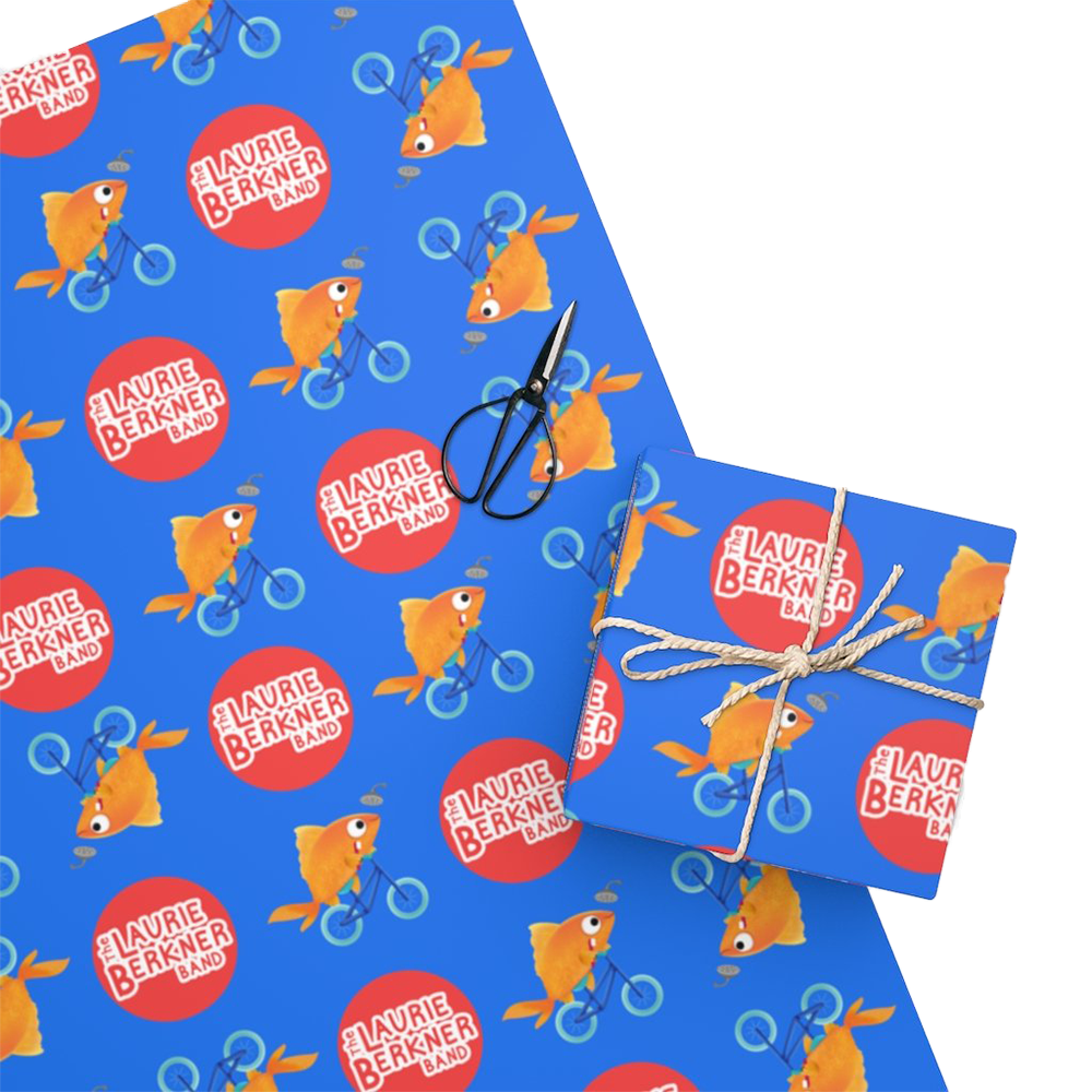 Let's Go Swimming Wrapping Paper