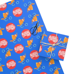 Load image into Gallery viewer, Let&#39;s Go Swimming Wrapping Paper
