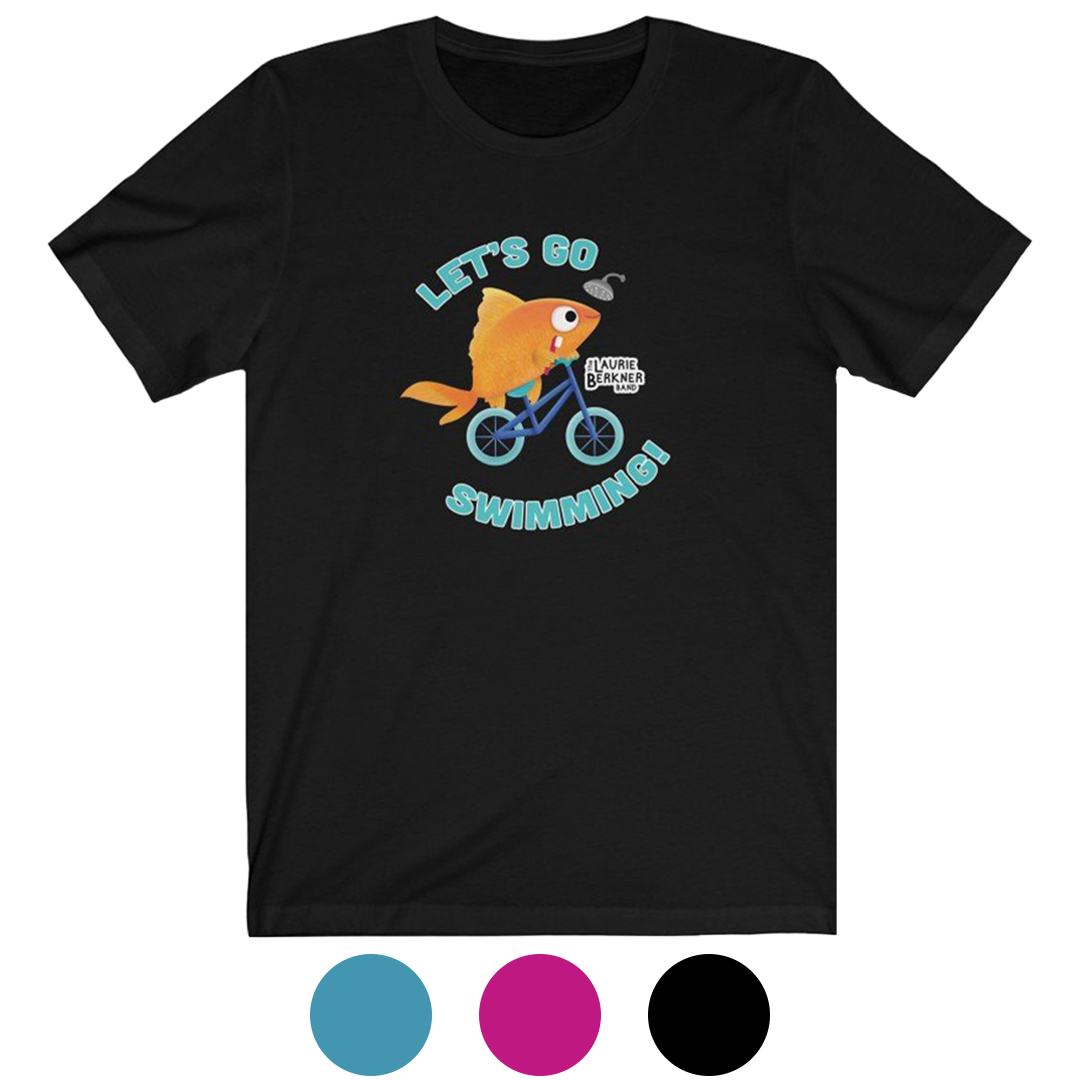 Let's Go Swimming Adult T-Shirt