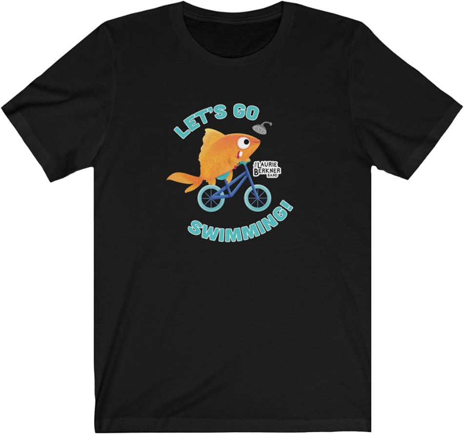 Let's Go Swimming Adult T-Shirt