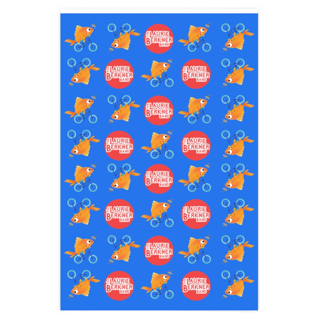 Let's Go Swimming Wrapping Paper