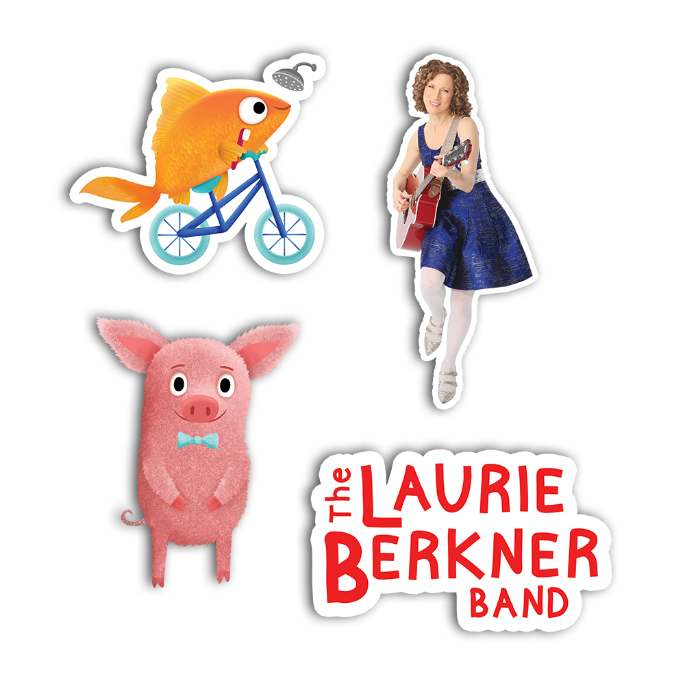 Laurie Berkner Starter Sticker Pack